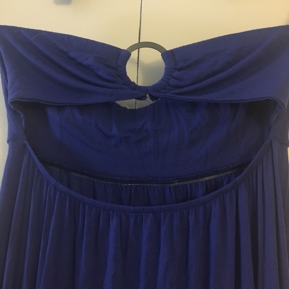 2b Bebe Cobalt Maxi Dress - Picture 2 of 5